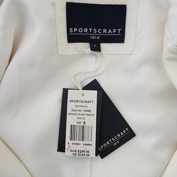 SPORTSCRAFT trench coat (NWT) - Picture 6 of 6